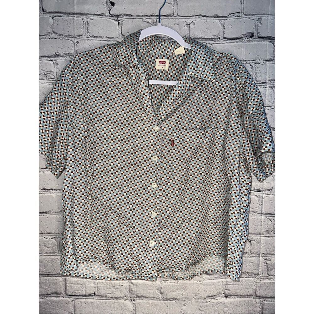 Levi’s San Francisco Cal Button Up Shirt Men’s Medium